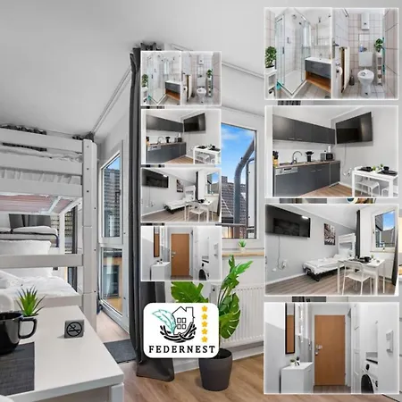 Messe, Monteure, Budget - Einfache Komfortable 2 Personen Duisburg