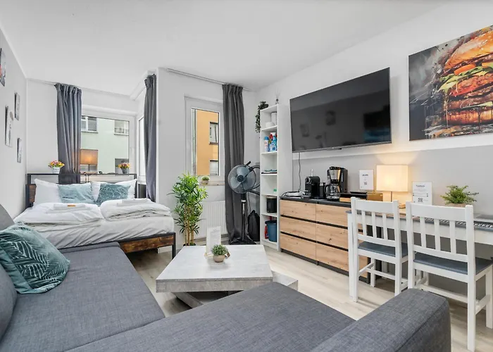 Messe, Monteure, Budget - Einfache Komfortable 2 Personen 杜伊斯堡